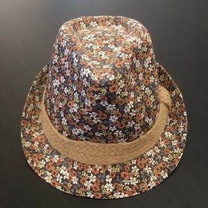 Floral Fedora